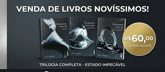 Trilogia Cinquenta Tons de Cinza