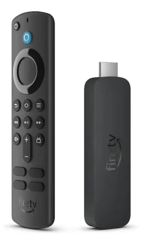 Fire Tv Stick Hd Amazon 8gb Wi-fi 6 Com Controle Alexa Voice Preto De Voz