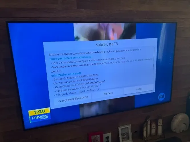 Samsung Smart TV 65" 4K UHD - UN65RU7100GXZD