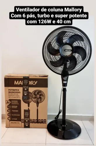 Ventiladores de coluna/pé 40cm. Novos 