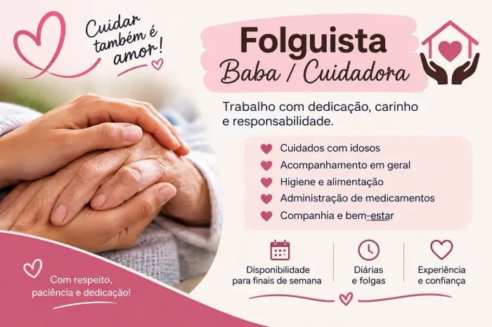 Folguista para finais de semana