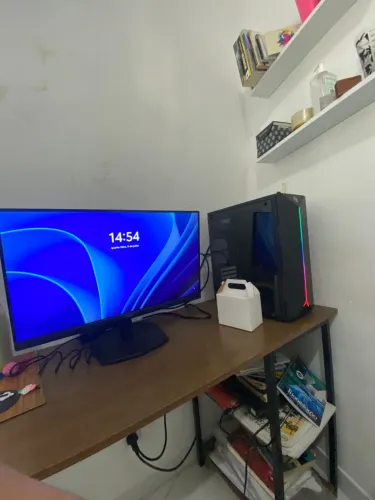 PC Gamer Completo Ryzen 5 2400G, 16GB RAM, SSD 480GB + HD 1TB + Monitor Acer 180Hz