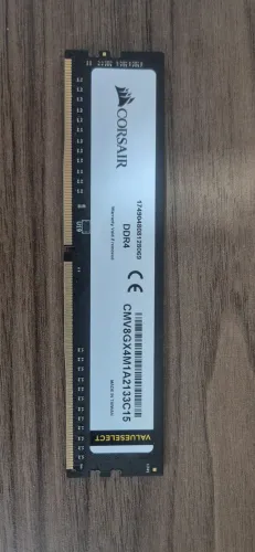 Memória RAM Corsair 8GB DDR4 2133MHz CL15 Desktop - Perfeita
