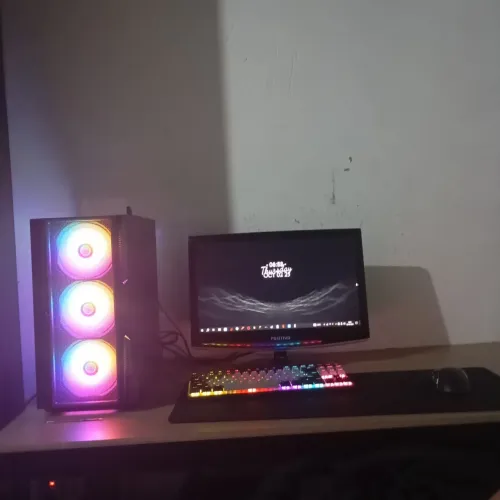Pc gamer i7 de alto desempenho com placa de vídeo dedicada