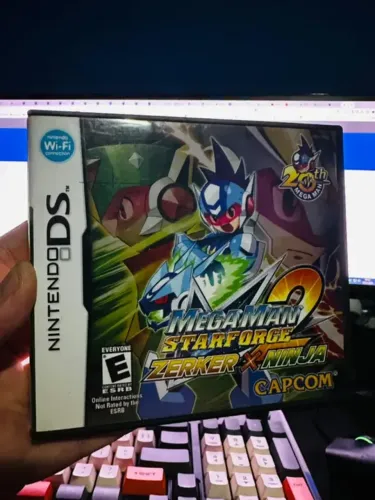 Jogo original para nintendo ds - Megaman Star Force 2 Zerker X Ninja