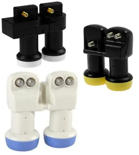 LNB Carona 1x1, 2x1 e 2x2 Universal (P/ Antenas Ku 45,60,75 e 90cm)