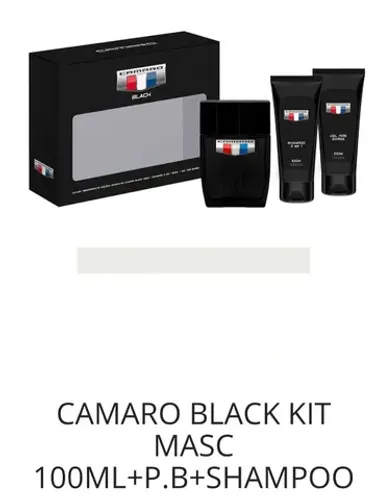 Kit Presente Masculino Camaro Black