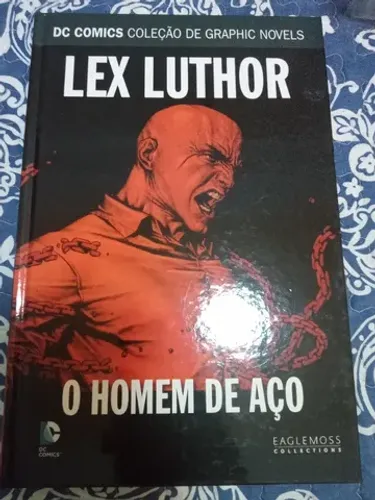 Revista Luthor homem de aço Superman super home.