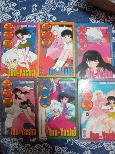 Manga InuYasha 1 ao 6 jbc Rumiko takahashi