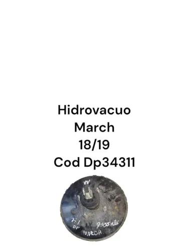 Hidrovacuo March 18/19 Cod Dp34311
