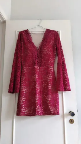 Vestido de renda