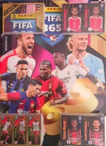 Álbum FIFA 365 - 2024 - Capa Normal - Completo - Figurinhas Soltas.