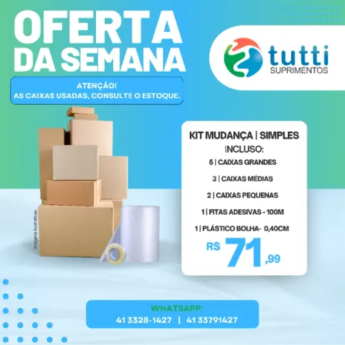 Kit Mudança Completo - Proteção e Agilidade