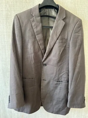 Blazer  Masculino Cinza Empório do Terno 
