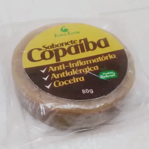 Sabonete Barra Copaiba 80g Coceira Anti Flamatorio Promoç