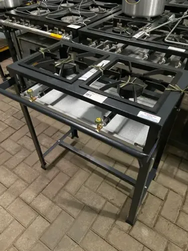 FOGÃO 2 BOCAS ALTA PRESSÃO LINHA ECONÔMICA FE-502 - METAL BREY