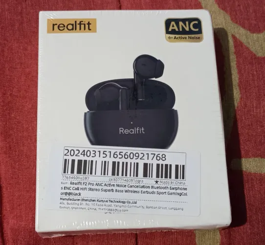 Fone de Ouvido Bluetooth Realfit F2 Pro ANC