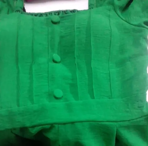 Macacão longo verde 