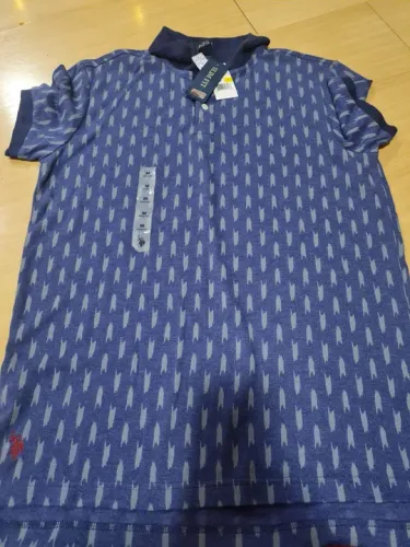 Polo Masculina Azul M original