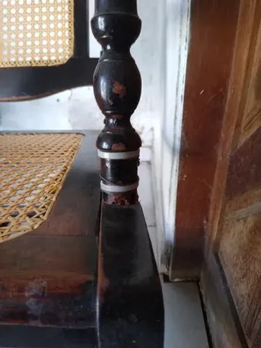 Cadeira de Balanço Colonial Palha