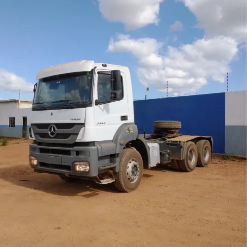 Lote de MB Axor 3344 ano 2022, cabininha, 6x4, no MA