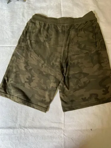 Shorts de Camuflagem Masculino Blue Steel