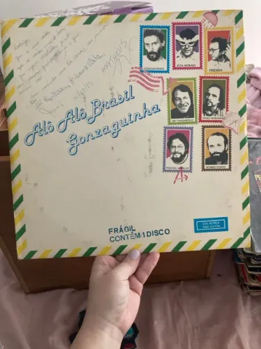 Lp disco de vinil alô alô Gonzaguinha 