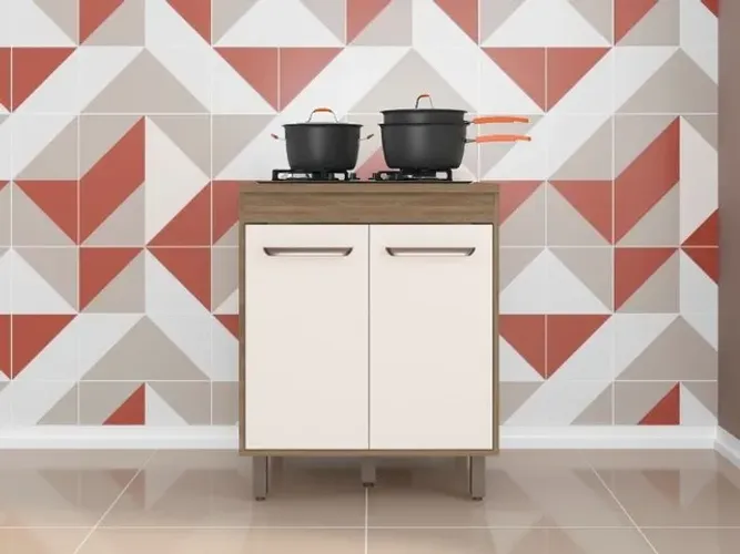 Balcão 70 para Cooktop 4 Bocas Barcelona !! Tt3228m