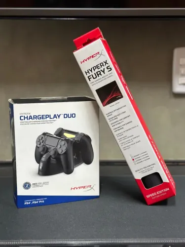 Chargeplay hyperx + Hyperx furys mouse pad
