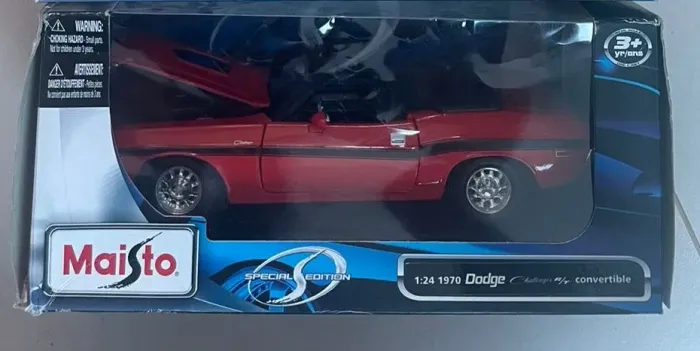 Dodge Challenger R/t 1970 - Maisto - 1:24