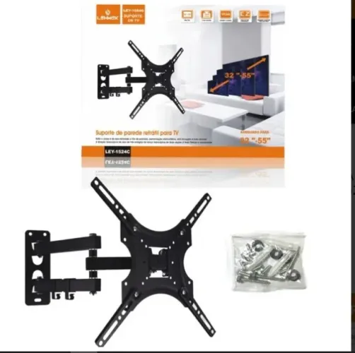 Suporte Bi-Articulado para tv até 55  polegadas