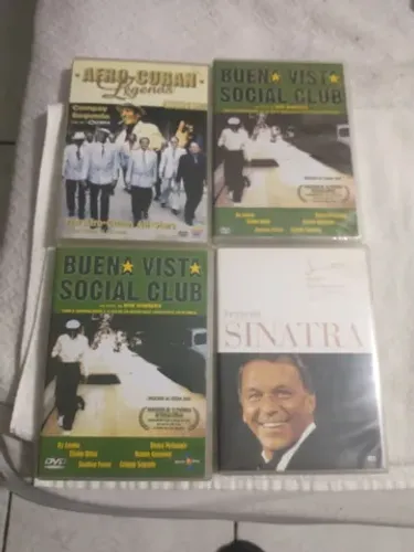 Dvds originais 4 peças uma lacrada nova 
