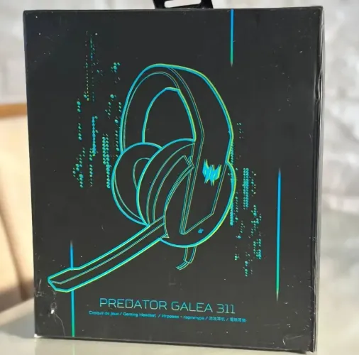 Headset Gamer Acer Galea 311 Preto - Novo, Lacrado
