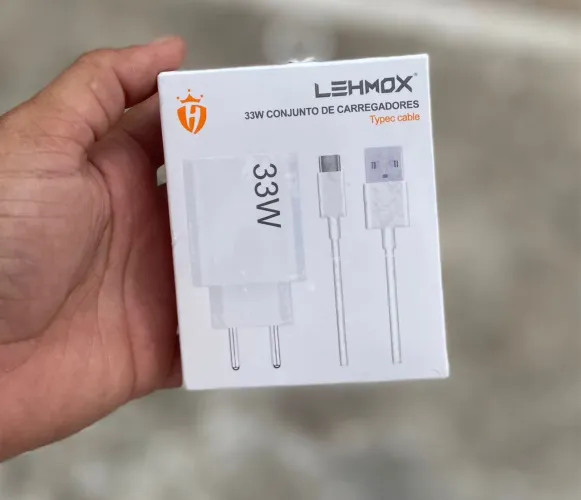 Carregador Xiaomi 33w tipo C - Entrega a domicílio