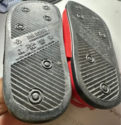 Sandálias Mini Melissa 23/24