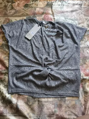 Blusa cinza nova tamanho G