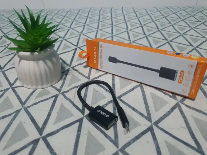 Adaptador OTG USB Tipo-C Alpha Gold