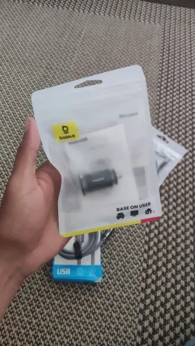 Carregador Veicular Baseus 40W PD + QC3.0 Dual USB Tipo-C e USB Rápido - NEXT IMPORTADOS