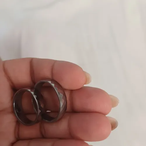 Par de Alianças tungstênio 