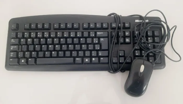 Teclado e Mouse Microsoft