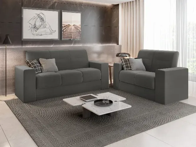 Sofá de 2 e 3 Lugares NOVO PRONTA ENTREGA
