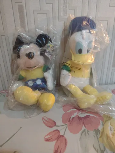 Pelúcias Disney Nestle, Pato Donald E Mickey
