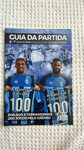 grêmio - guia da partida edição 208