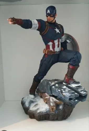 Capitão América 1/4 - Iron Studios
