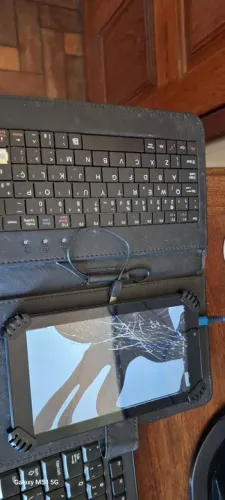 Tablet multlaser com tela quebrada