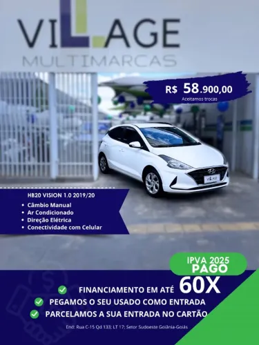 Hyundai HB20 Vision 1.0 Flex 12V MEC 2020