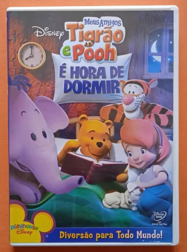 Dvd Tigrão e Pooh - É Hora de Dormir