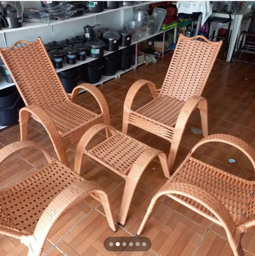 Jogo de terraço de fibra de nylon 