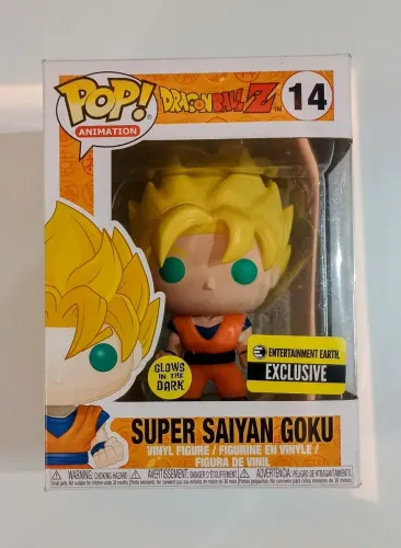 Funko Pop! Dragon Ball Z Super Saiyan Goku 14 - Entertainment Earth Exclusive