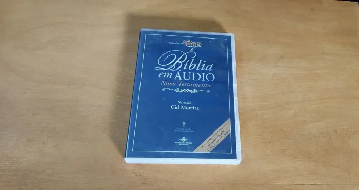 Bíblia em Áudio - Novo Testamento - Cid Moreira - DVD Original 